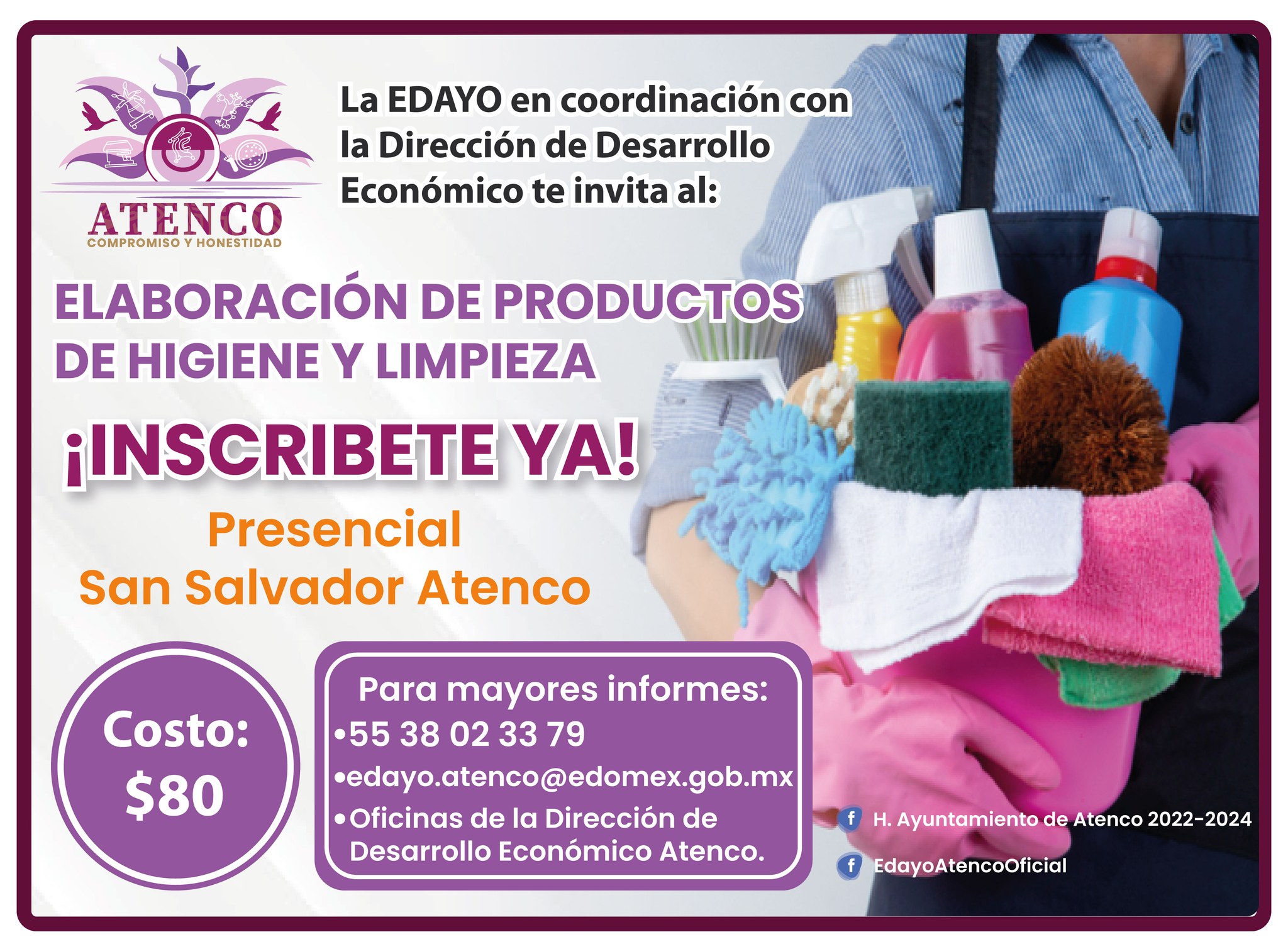 ELABORACIÓN DE PRODUCTOS DE HIGIENE Y LIMPIEZA - H. Ayuntamiento Atenco