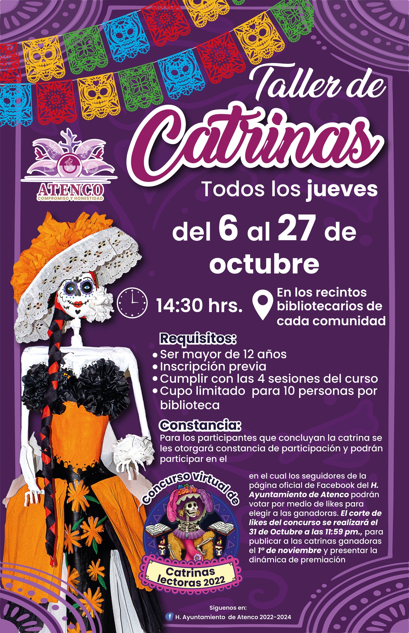 Taller De Catrinas H Ayuntamiento Atenco